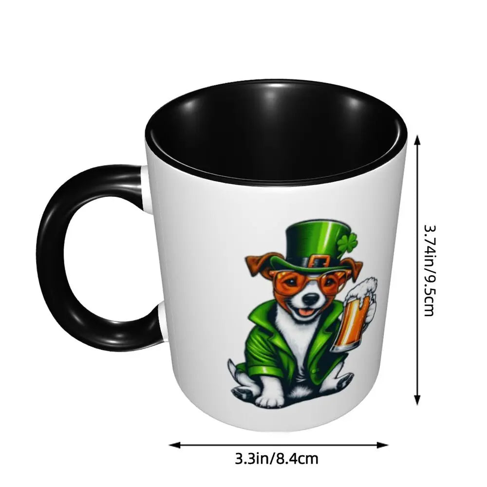 Dog Jack Russell Terrier -cute Gift Jack Russell Terrier For Mom Mug Funny Ceramic Coffee Cups Tea Mugs Milk Cup Drinkware Gifts