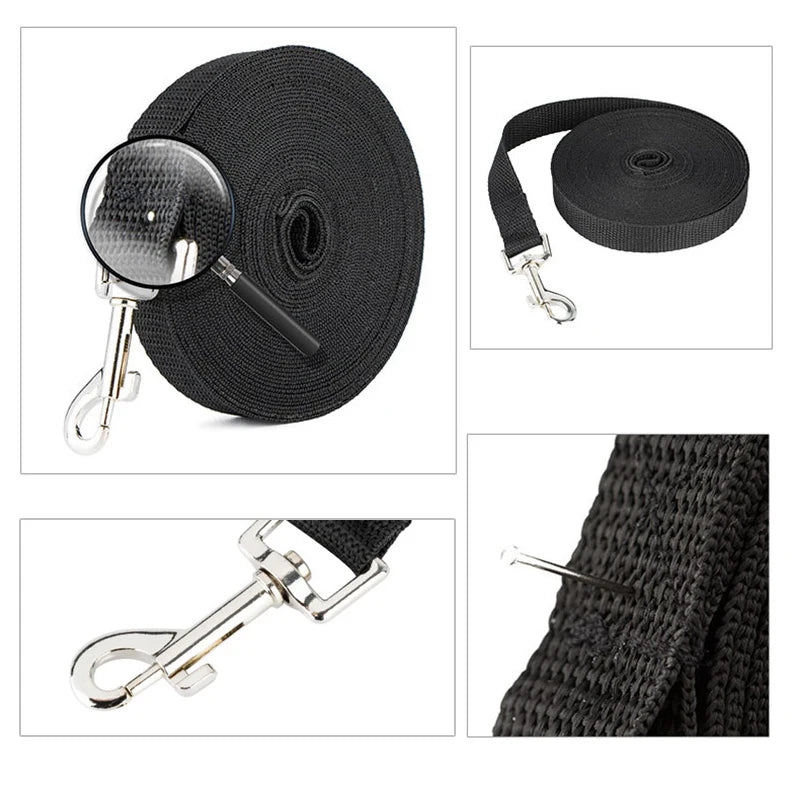 the ROAMREADY ROPE LEASH - Long Nylon Pet Dog Leash for Small/Big Dogs/Cats, Outdoor Hiking Puppy Lead Rope, Strong Labrador Traction Belt 1.5m/3m/10m/30m