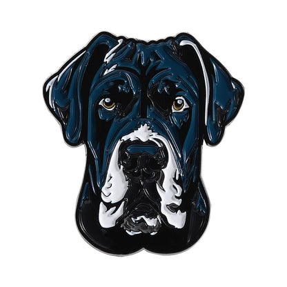 Cute Golden Retriever Border Collie Beagle Collie Enamel Pin Cartoon Pet Dog Animal Brooch Lapel Badge Jewelry Gifts For Friends