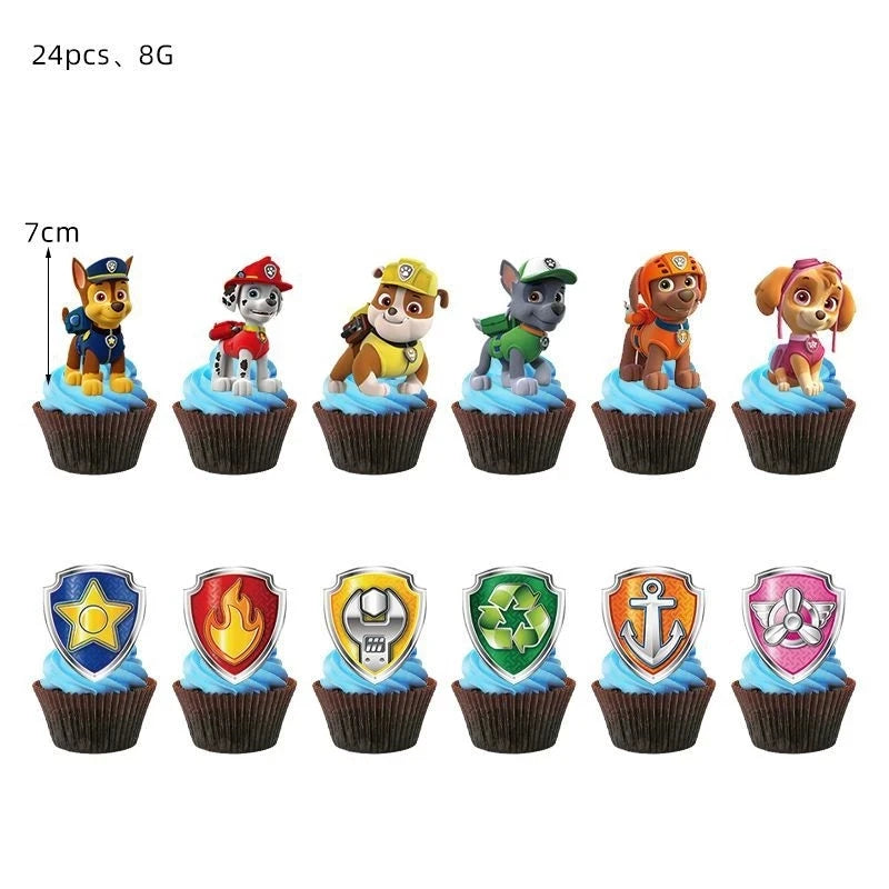 Paw Patrol Birthday Decoration Skye Birthday Decorations Set Balloons Backdrop Plates Cups Paw Patrol Birthday Party Favors Gift