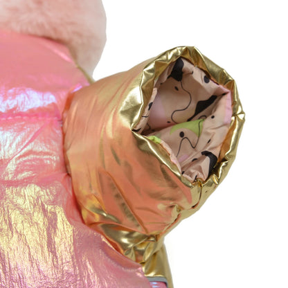 Warm Pet Clothes Waterproof Outdoor Puppy Jumpsuits For Small Medium Dog Winter Windproof With D-ring Vest Coat Chihuahua Outfit