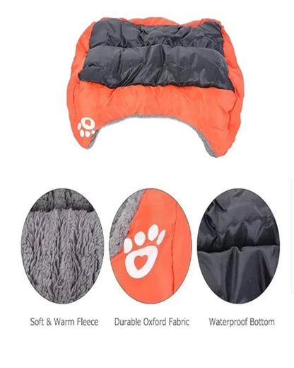 Pet Cat and Dog Nest Large Scale Pinkycolor Warm and Comfortable Soft Cotton Nest Waterproof Sofa Bed Universal for Cats and Dog