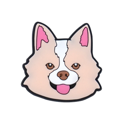 1pcs PVC Dog  Dachshund Corgi Paw Shoe Charms Shoe Decorations Accessories Pins for Women Men Kids Gift,Bulldog Clog Buckles