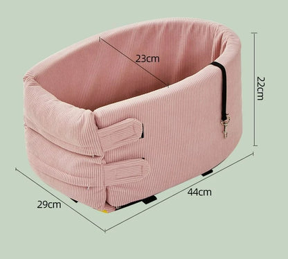 Dog Car Seat Bed Car Central Dog Car Seat Bed Portable Dog Carrier for Small Dogs Cats Safety Travel Bag Dog Accessories