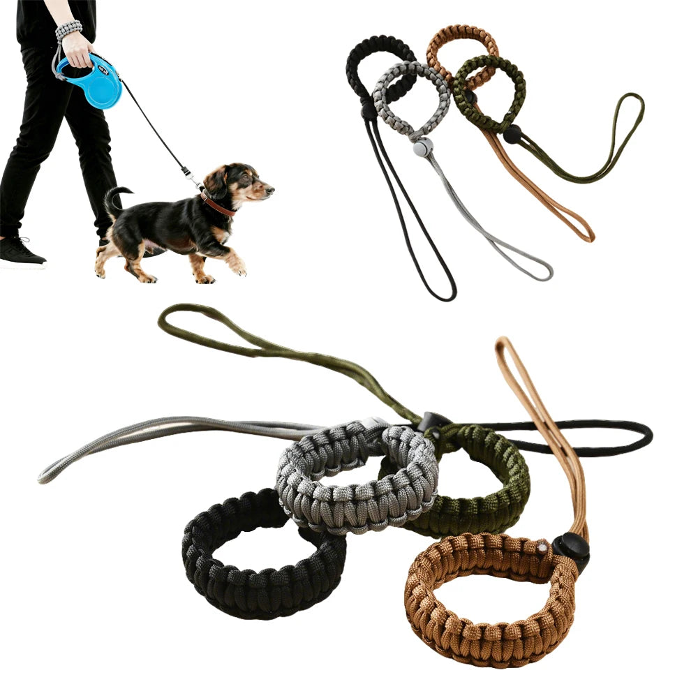 the FREEWRIST COMFORT STRAP - Hand Free Adjustable Wrist Strap for Retractable Dog Leash, Outdoor Walking Pet Non-Slip Safety Straps Bracelet, Puppy Accessories