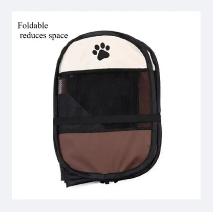 Portable Foldable Pet Tent Kennel Octagonal Fence Puppy Shelter Easy To Use Outdoor Easy Operation Large Dog Cages Cat Fences