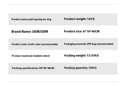 New Sell Well Plush Dog Toy Animals Shape Bite Resistant Squeaky Toys Corduroy Dog Toys For Small Large Dogs Puppy Pets Toys