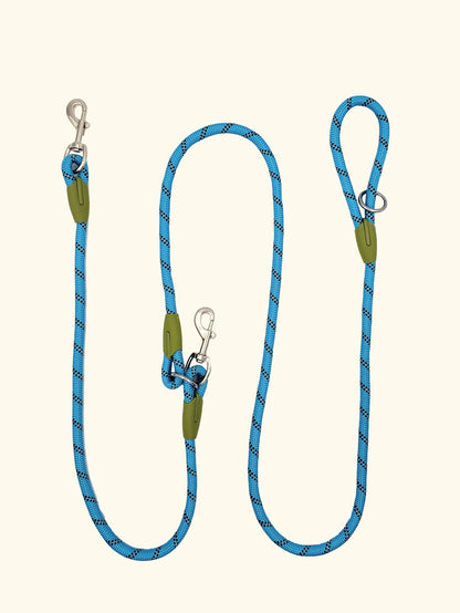the GLOWSTRIDE NYLON LEASH - Reflective Nylon Leashes Pet Dogs Chain Traction Rope, Leads for Running Hands-Free, Rope Chain for Small/Large Dogs