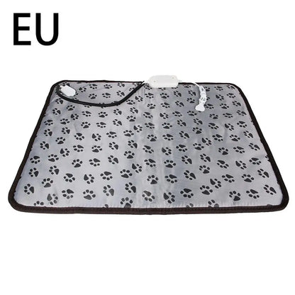 Pet Electric Blanket Winter Warming Pad Cat Dog Heated Nest Waterproof Warmer Power-Off Protection Bite-Resistant Mat Bed