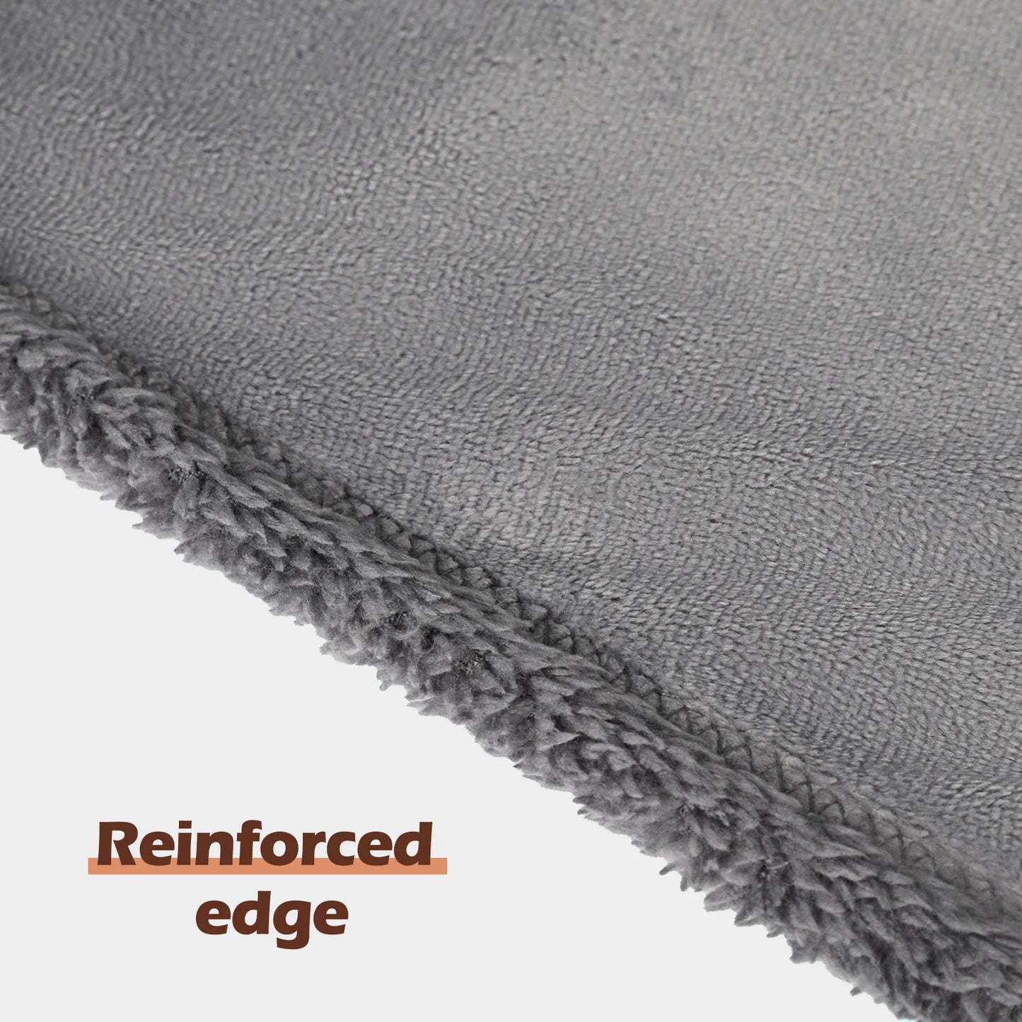 Thickened Warm Solid Color Pet Blanket All Seasons Cat Blanket Soft and Comfortable Waterproof Kennel Blanket Pet Supplies