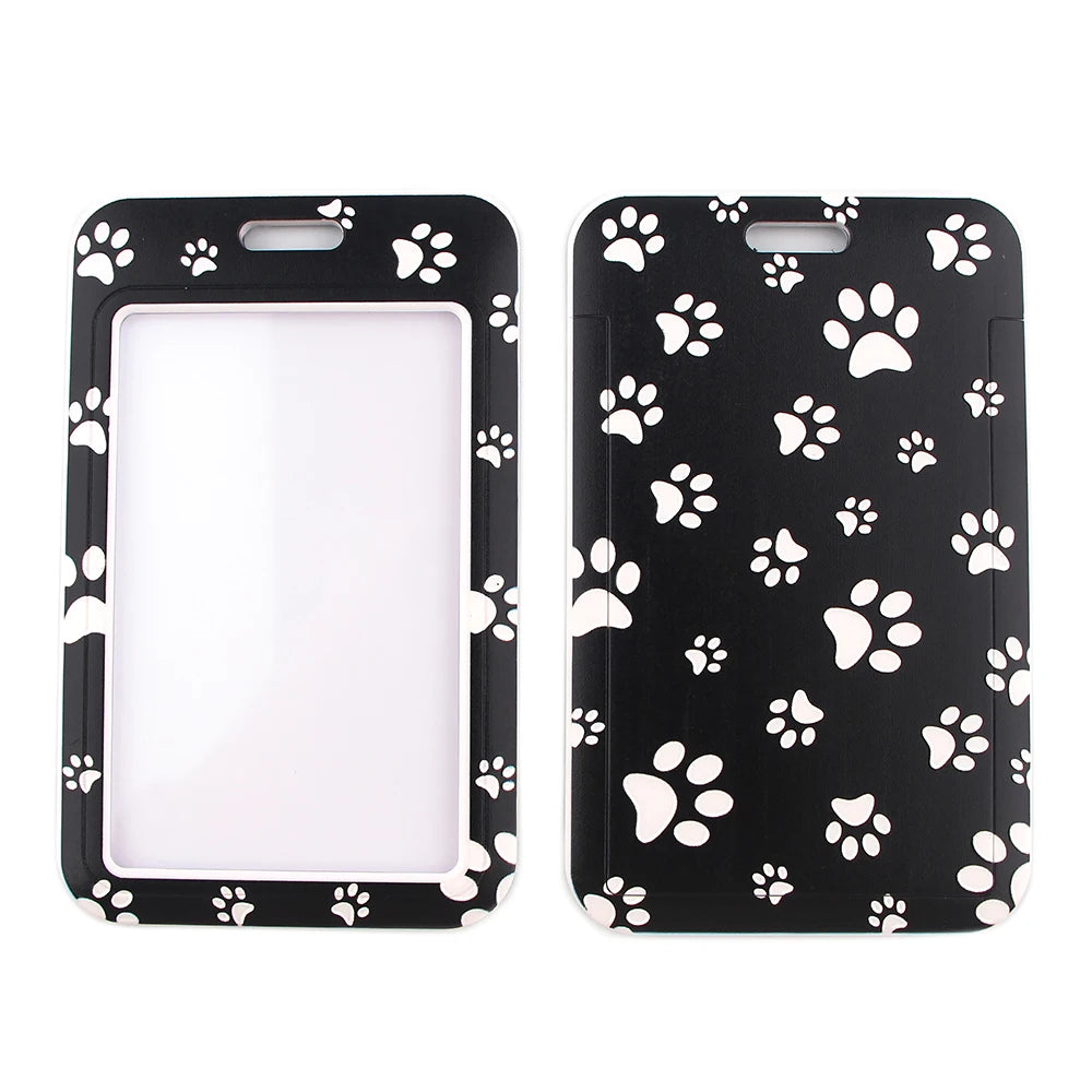 DZ1404 Dog Paw Print Lanyards for Key Neck Strap lanyard card ID Holder Gym Key Chain Key Badge Holder DIY Hang Rope Key Rings