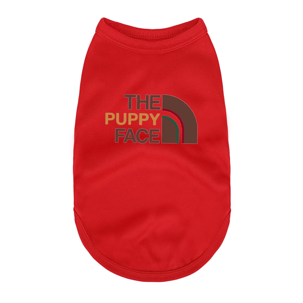 the PUPPY FACE - Dogs Shirt Vest Clothes, Cotton Fashion Summer Puppy, York/Frenchie/French Bulldog/Chihuahua, Small/Medium Breeds Costume T-Shirt