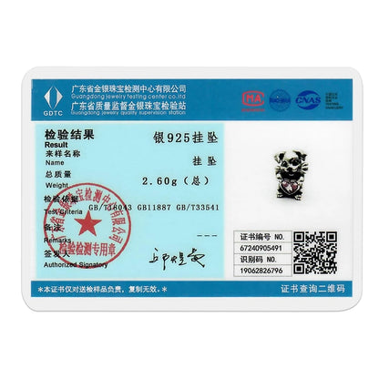 925 Sterling Silver Girl Holding Dog Charms Beads Fit Original 925 Bracelet Making Gift for Woman Jewelry Diy Fashion Pendant