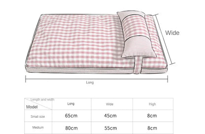 Removable and Washable Dog Kennel Summer Cat Kennel Four-season Universal Pet Mat Dog Mat Sleeping Mat Pet Supplies