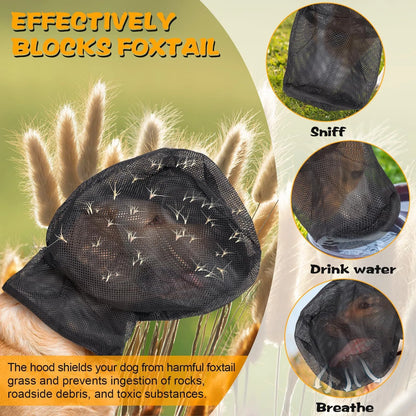 Dog Protection Masks Prevent Pet Facial Injuries And Are Suitable For Outdoor Adventures On Hiking Trips With Protect