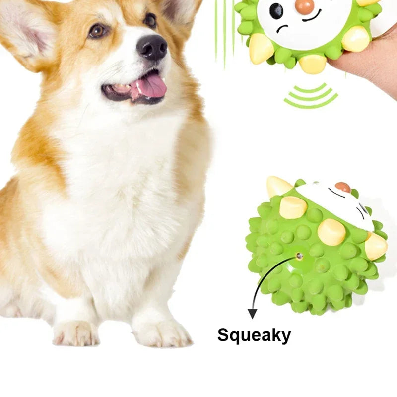 Dog Sounding Toy Fruit Shape Latex Squeaky Pet Dog Toy Bite-resistant Chewing Toys Interactive Toys Pet Supplies