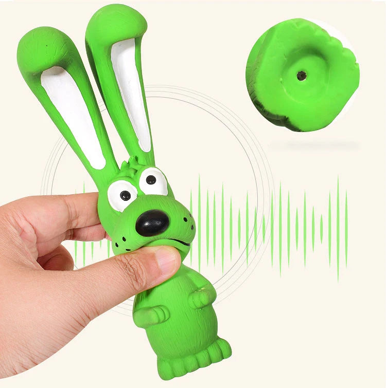 Latex Pet dog toys Squeaky Pets Chew Toys for Small Medium Dogs Bite Resistant Dog Cleaning Tooth Toys Pet Supplies