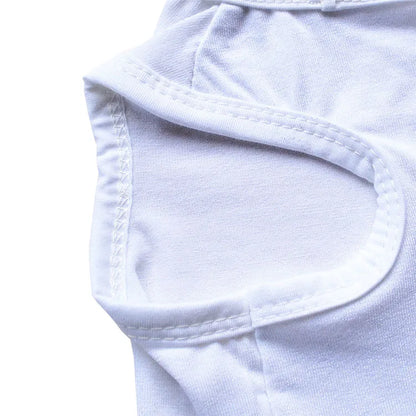 Solid Color Dog Shirts Breathable Pet T-Shirts for Small to Large Dogs - Stretchy, Durable, Ideal for All Seasons and Holidays