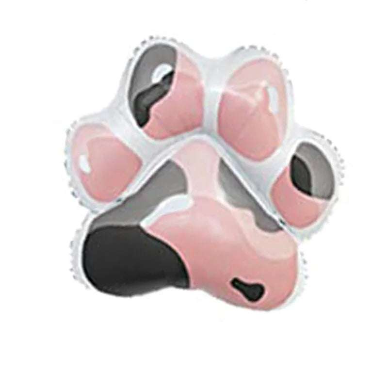 Large Dog Party Balloons Decorations Banner Pet Festivals Party Supplies Paw Bone Foil Balloons Pets Birthday Decorations