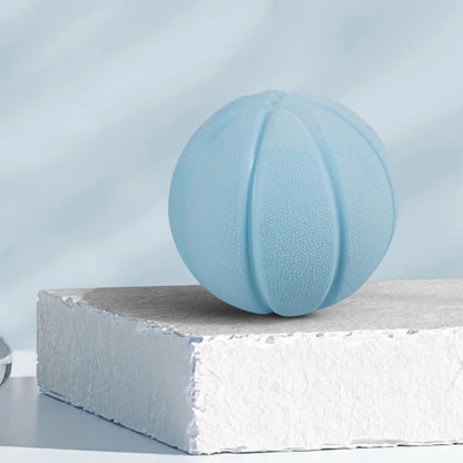 Dog Chew Toys - Interactive Squeaky Ball with Leakage Function for Teeth Cleaning & Boredom Relief, Durable TPR Material,