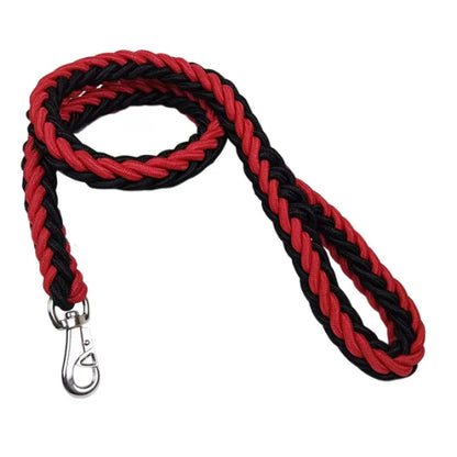 the TITANGRIP BRAIDED DOG LEASH - Large Dog Leash Nylon Braided Traction Rope, Pet Walking Thick Hand Rope for Bulldog, Rottweiler, Hound Dogs Accessories