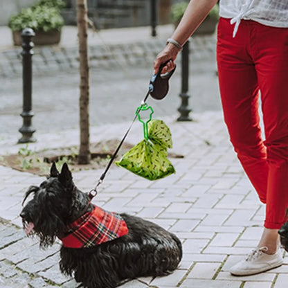 the POOP BAG CARRIER CLIP - Dog Poop Bag Holder, Pet Waste Carrier Clip, Hands-Free Dog Leash Dispenser, Outdoor Walking Puppy Poop Bags Clip, Easy to Carry