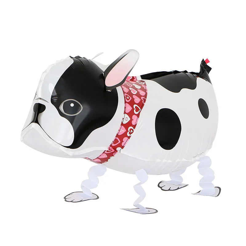 Dog Birthday Party Supplies Tableware Set Dog Plates Napkins Tablecloth Banner Balloon Kids Decor Puppy Theme Party Supplies