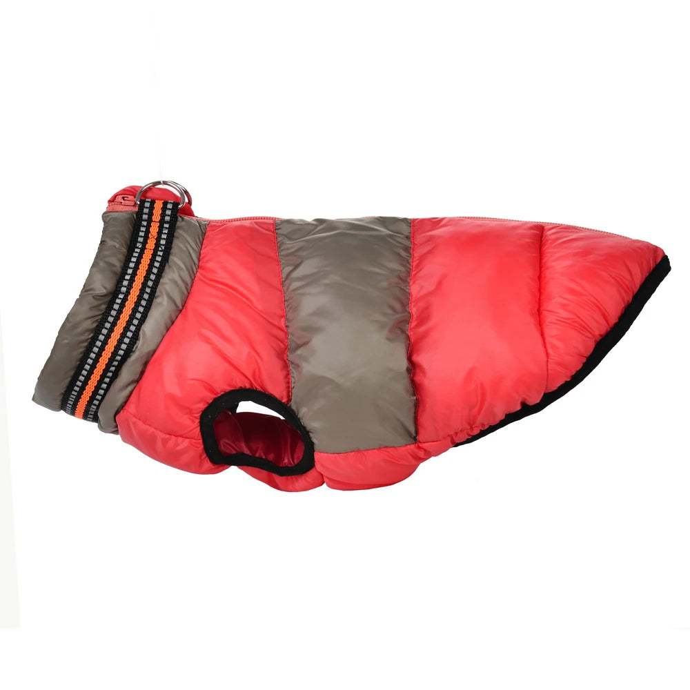 Warm Dog Vest Coat For Winter Cat With Zipper Outdoor Waterproof Puppy Jacket Windproof Pet Outfits For Small Dogs Cat Chihuahua