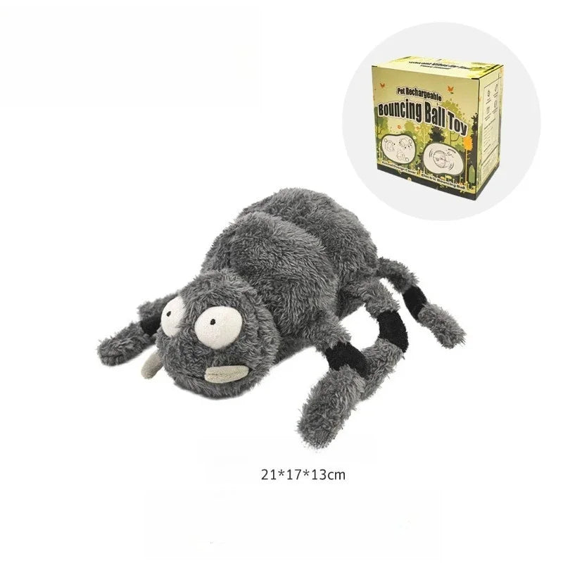 Dog toy plush vibrating ball pet voice automatic walking dancing crab cat dog toy fun interaction rechargeable pet toy for dog