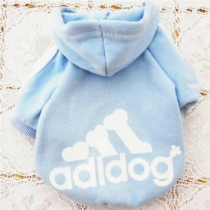 Adidog Autumn Winter Warm Dog Clothes Dog Hoodies Pet Warm Coat for Medium Large Dog Jacket Sweater Puppy French Bulldog Clothes