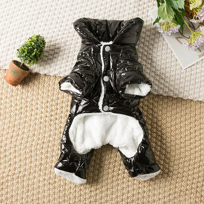 the ASTRO DOG - Winter Pet Dog Clothes Super Warm Jacket Thicker Cotton Coat Waterproof Small Dogs Pets Clothing for French Bulldog Puppy