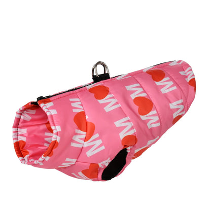 Fashion Pet Dog Clothes For Small Medium Dogs Cats Winter Windproof Puppy Print Jacket Coat Dress Up French Chihuahua Clothing