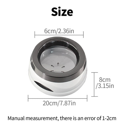 1PC Pet Water Bowl for Car, Anti-Slip and Splash-Proof Keeps Mouth Dry Floating Water Bowl Leak-Proof Water Basin Easy to Carry