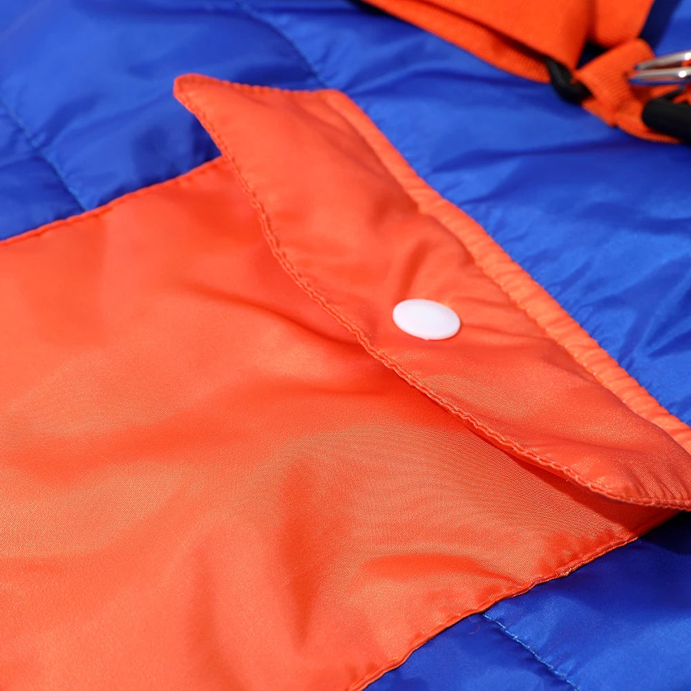 Pet Dog Jacket For Small Medium Dogs Cats With Harness Winter Warm Puppy Clothing Waterproof Coat Yorkshire Bulldog Pug Clothing