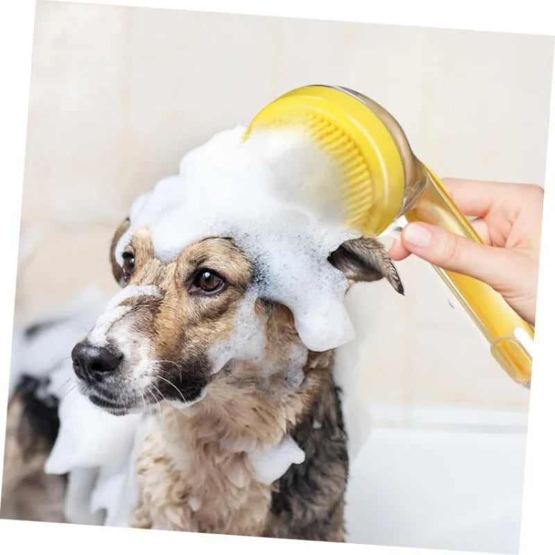 【NEW-SALE】Multicolor For Massage And Bathing Silicone Pet Bathing Brush-Grooming Glove For Dogs And Cats