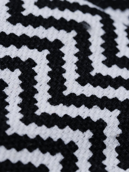 Winter Round Warm Dog Sofa Bed Pets Supplies Canvas Stripe Mat Plush Cats Nest Mat Dog Basket Pet Soft Cushion Machine Washable