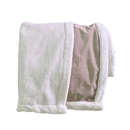 Waterproof Dog Blanket Double Layer Thick Warm Small Cat Blanket Washable Soft Plush Reversible Throw Furniture Protector