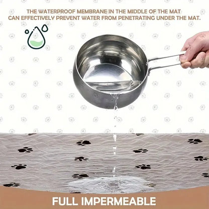 Dog Urine Pads Washable Reusable Anti Slip Pet Pee Pad Puppy Training Pad Pet Bed Urine Mat for Car Seat Cover Pet Supplies