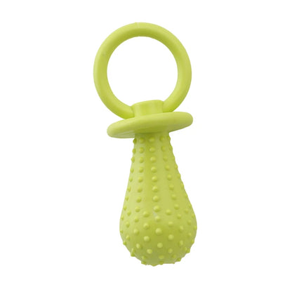 1pc Rubber Nipple Toys For Dog Pet  Resistant Chewing Teething  Small Cat Puppy Cleaning Bite Pet Products