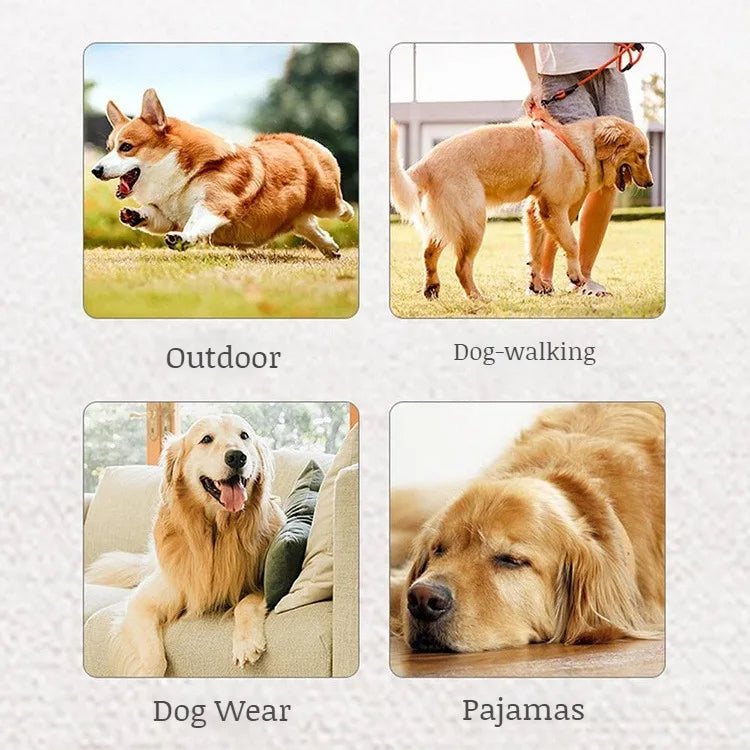 Dog Belly Cover Breathable Dog Cloth Anti-Dirty Waterproof Belly Bands Washable Pet Cloth Indoor Outdoor Dog Apron Pets Costumes