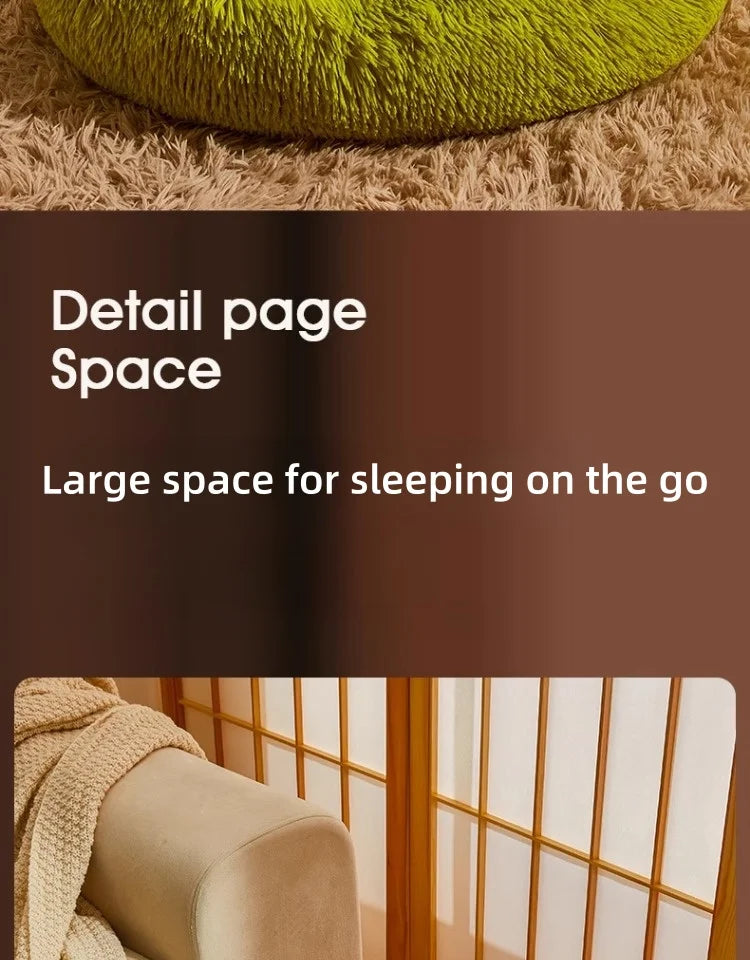 Dog Kennel Winter Warm Dog Bed Small Dogs Teddy Nest Pet Cushions Sofa Sleeping with Cat Nest Four Seasons Universal