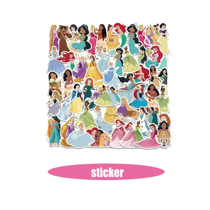 Disney Princess Birthday Decoration Tableware Paper Cups Plates Balloons Tablecloth Backdrop Banner Party Supplies For Baby Kids