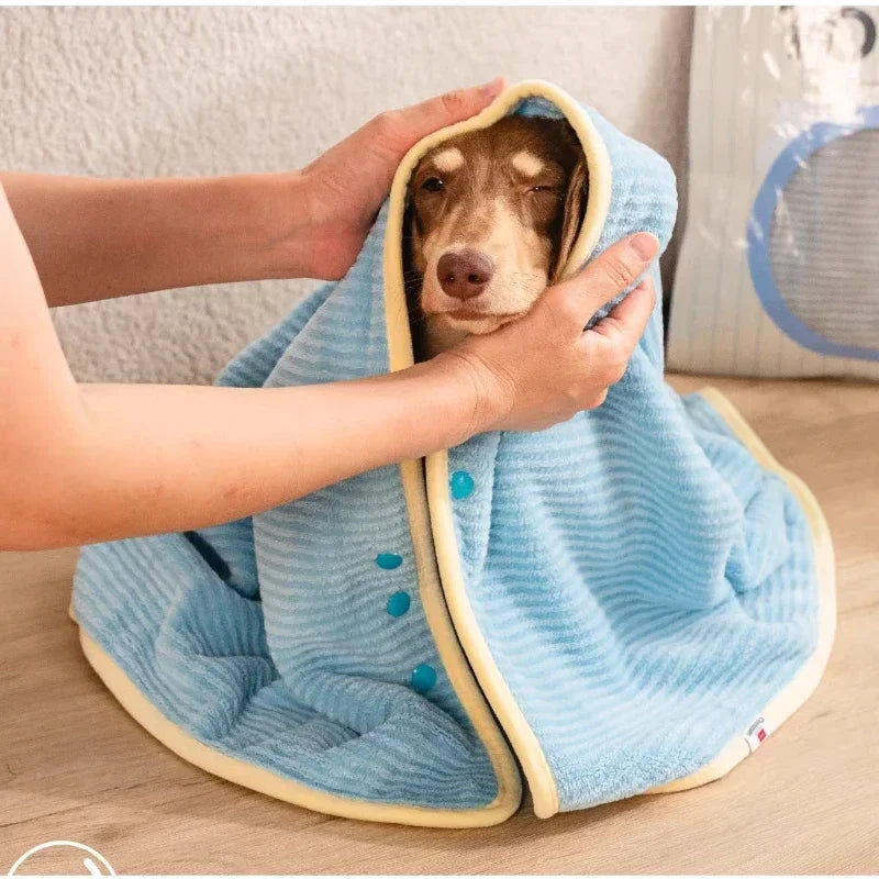 New Soft Pet Towel Spring Warm Dog Bed Blanket Cute Pet Sheets Warm Mat Comfortable Cat Dog Pad Blanket Pet Clean Supplies