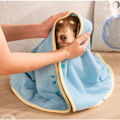 New Soft Pet Towel Spring Warm Dog Bed Blanket Cute Pet Sheets Warm Mat Comfortable Cat Dog Pad Blanket Pet Clean Supplies