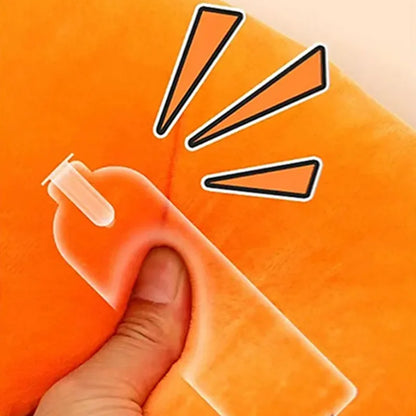 Dog Toy Pet Carrot Plush Toy Vegetable Chew Toy for Small Medium Large Dogs Universal Pet Sound Playing Toy Pet Accessories