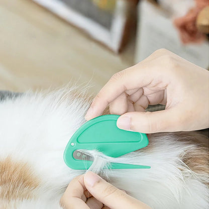 Pet Knotting Comb Dog Effectively Painless Knot Open Comb Puppy Hair Fur Shedding Grooming Trimmer Comb Cat Accessories
