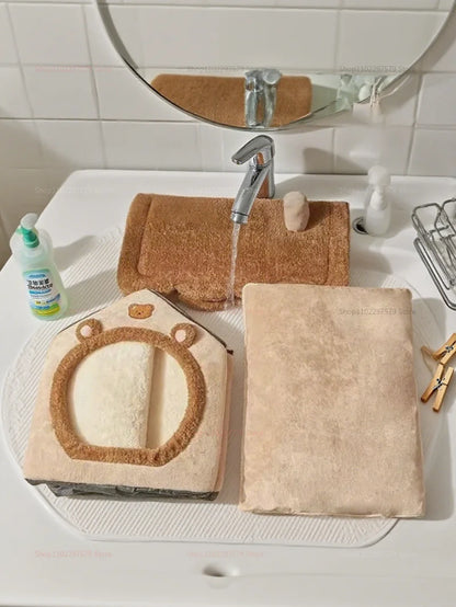 Foldable Washable Pet House for Small Dogs and Cats Removable Soft Cave Sofa Bed Extra Small Puppy Puppy Cave Indoor Outdoor Use