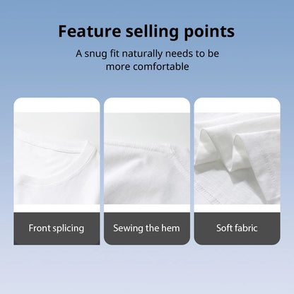 the LIFE OF PUGS - Men's High-Quality T-Shirt, 100% Cotton Funny Pug Printed Loose Male Crewneck T-Shirt, Short Sleeve O-Neck Men T-Shirt/Tops/Tees