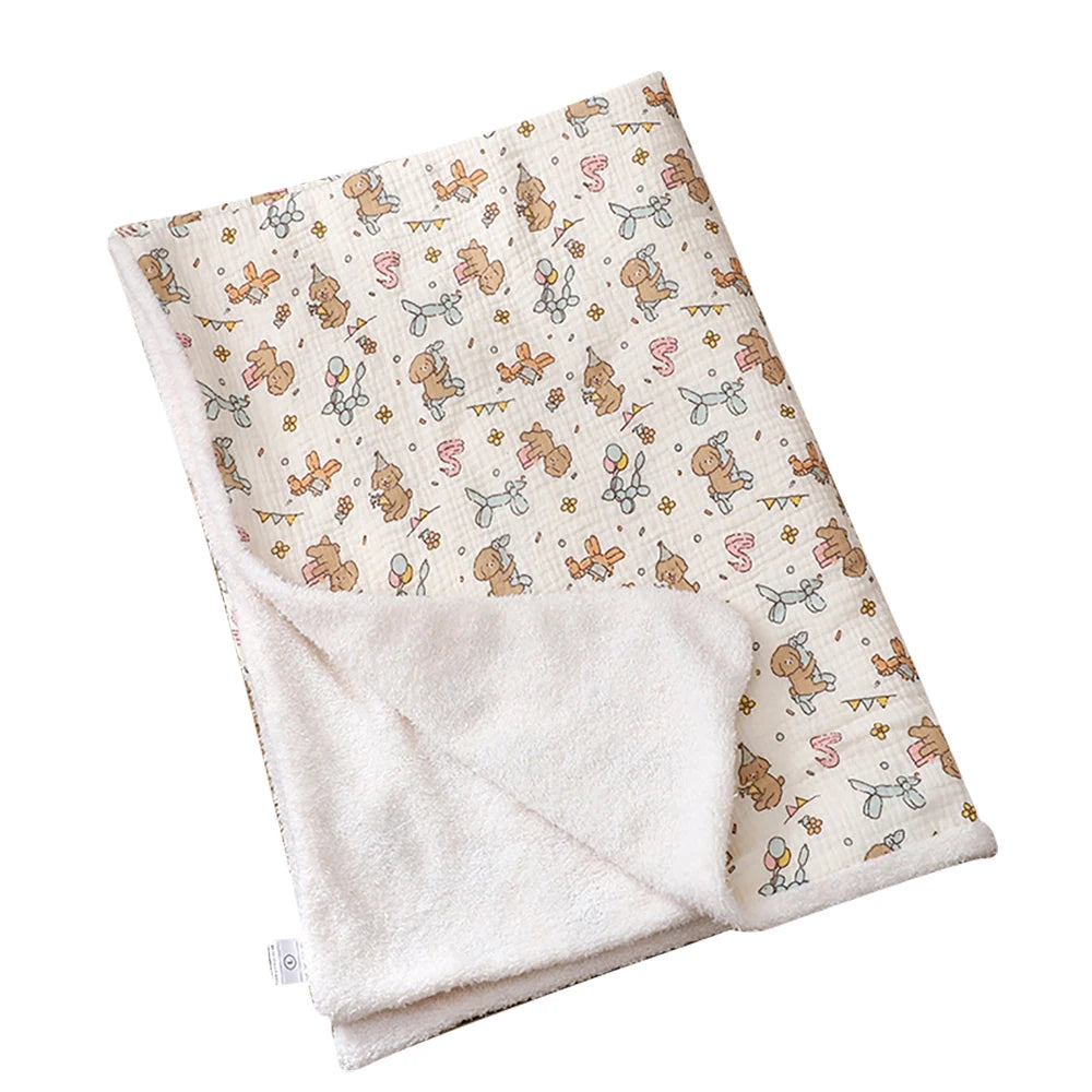 Cozy Dog Bed Pillow with Matching Blanket Reversible Plush Pillow  Blanket Combo Non-Slip Pet Mat for Crates, Floors, or Travel