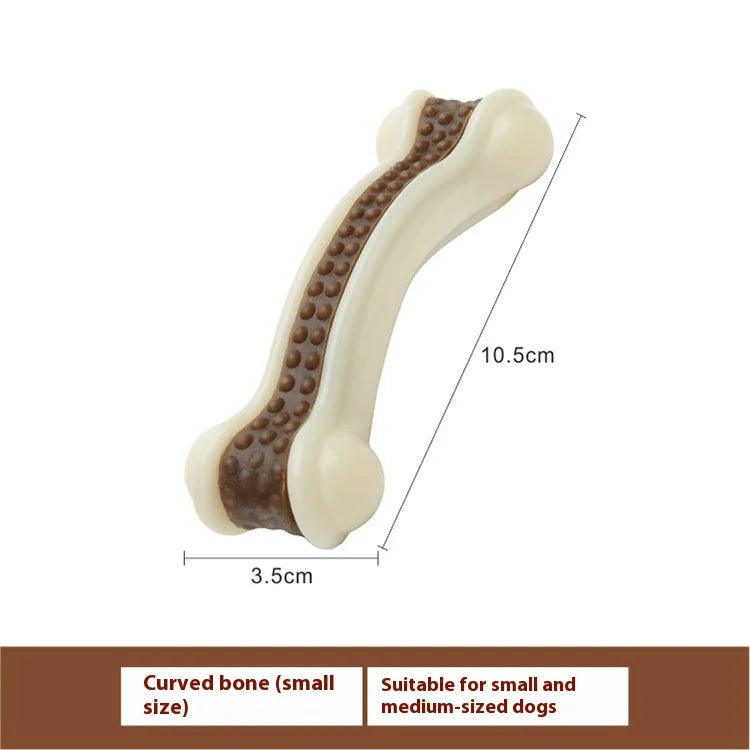Yite Pet Eating and Playing Series Nylon Snacks Reward Teeth Grinding Bone Solitary Bite Resistant Stick Pet Toy